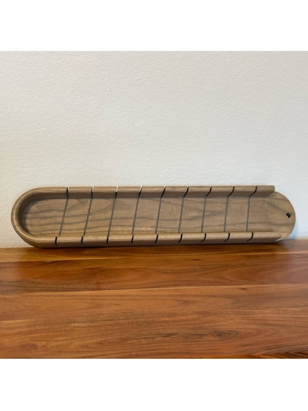 Ash Wood Baguette Bread Cutting Board NWT